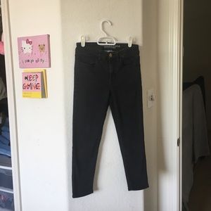 American Eagle High Rise Jegging Cropped Jeans